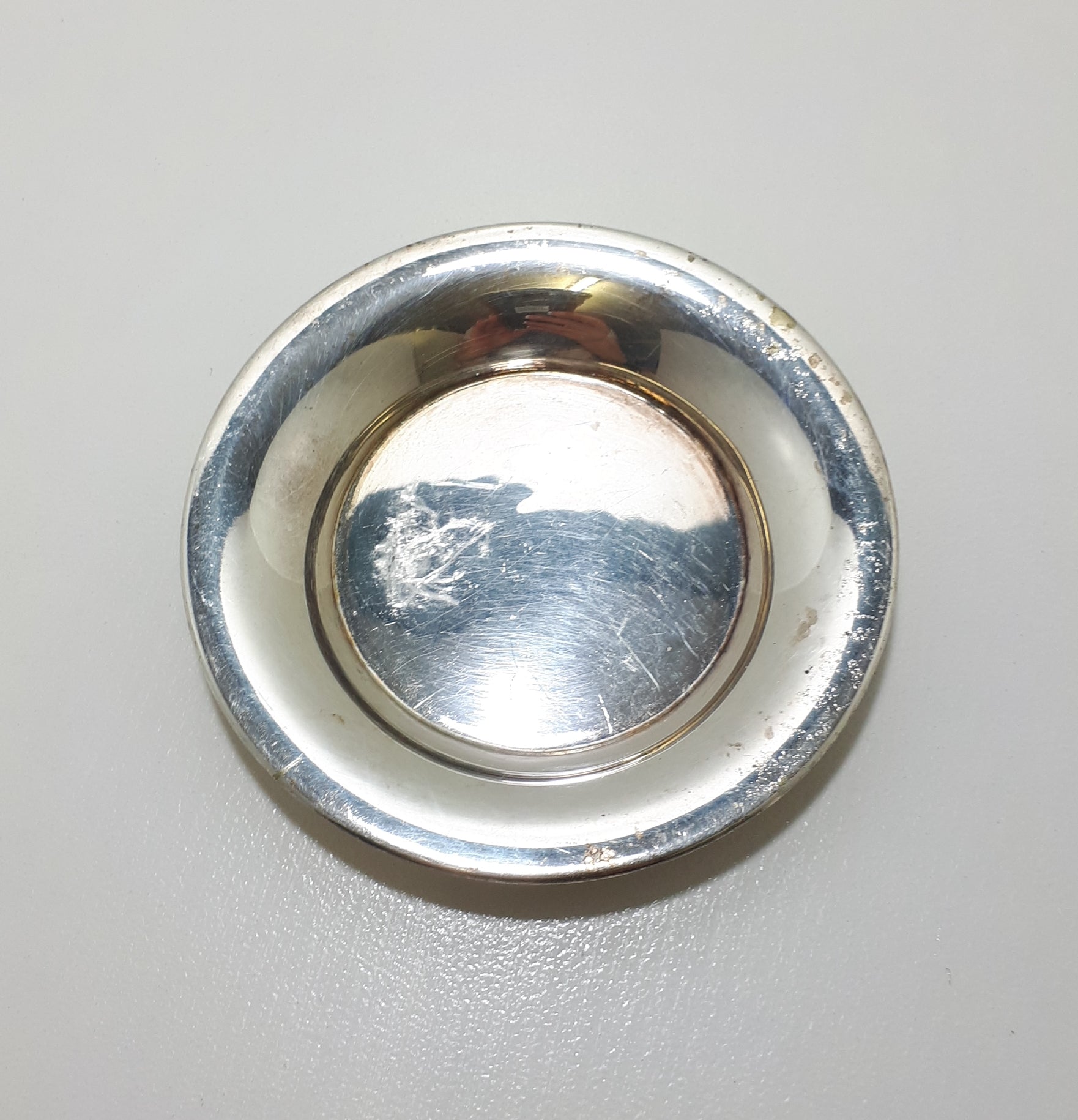 Small EPNS Butter Pat Dish