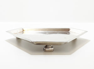Rare Antique Mappin & Webb (1922-1923) Triangular Sweets Dish
