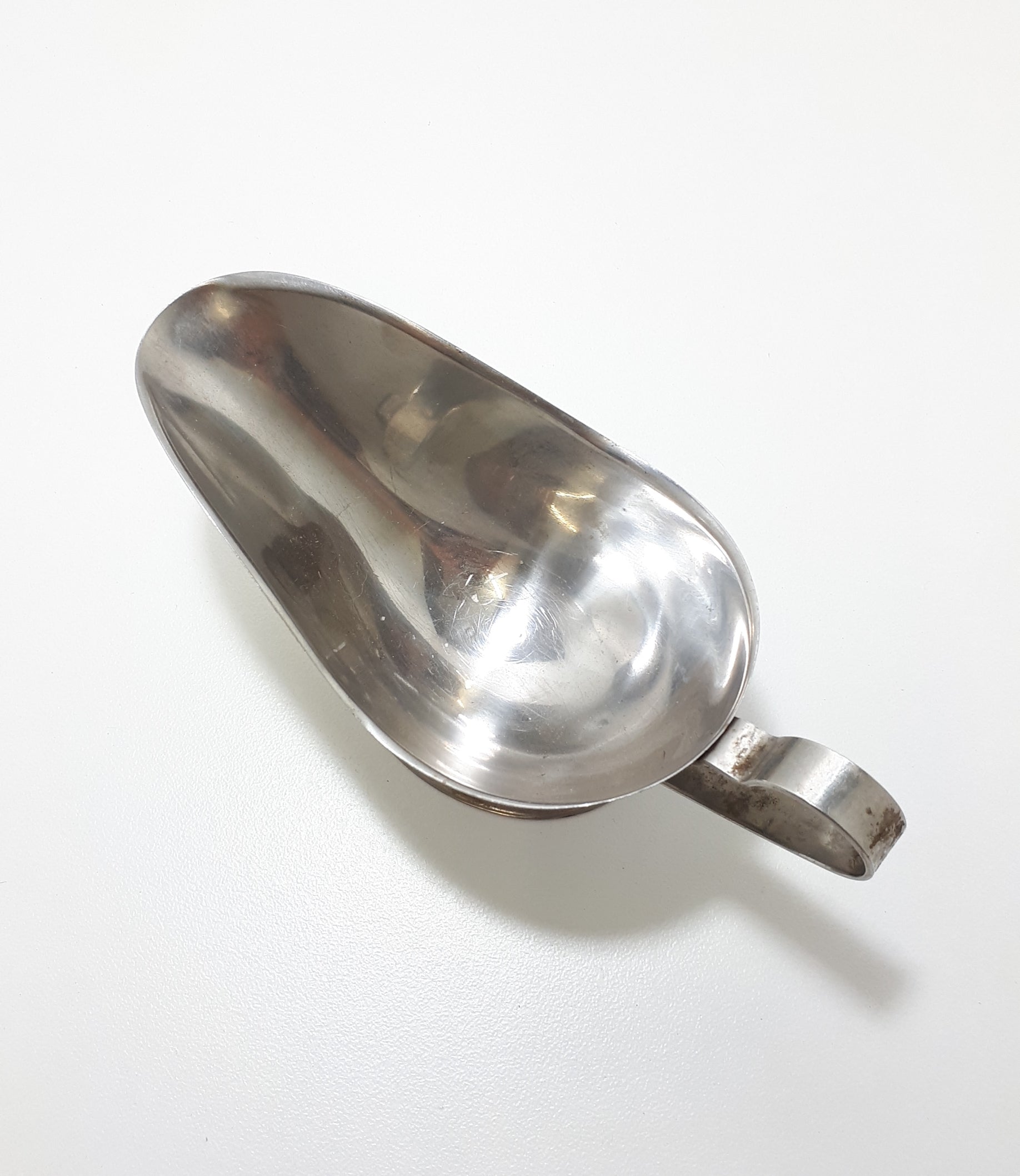 Vintage Stainless Steel Gravy / Sauce Boat
