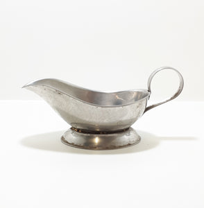 Vintage Stainless Steel Gravy / Sauce Boat