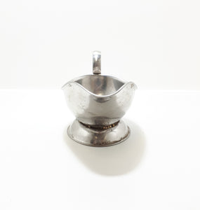 Vintage Stainless Steel Gravy / Sauce Boat