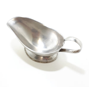 Vintage Stainless Steel Gravy / Sauce Boat