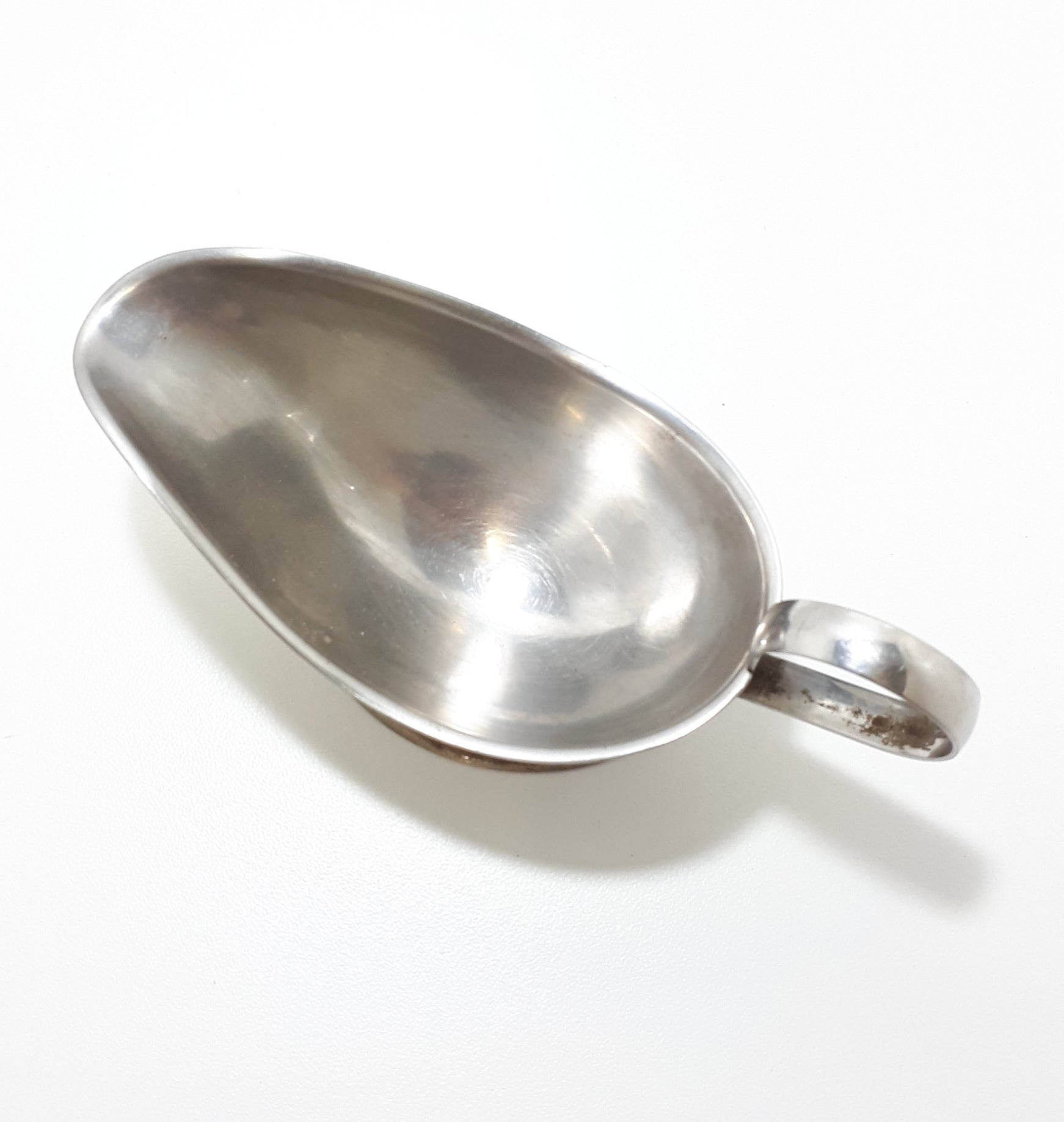Vintage Stainless Steel Gravy / Sauce Boat