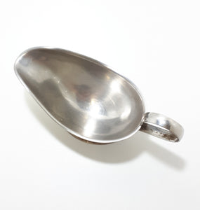 Vintage Stainless Steel Gravy / Sauce Boat