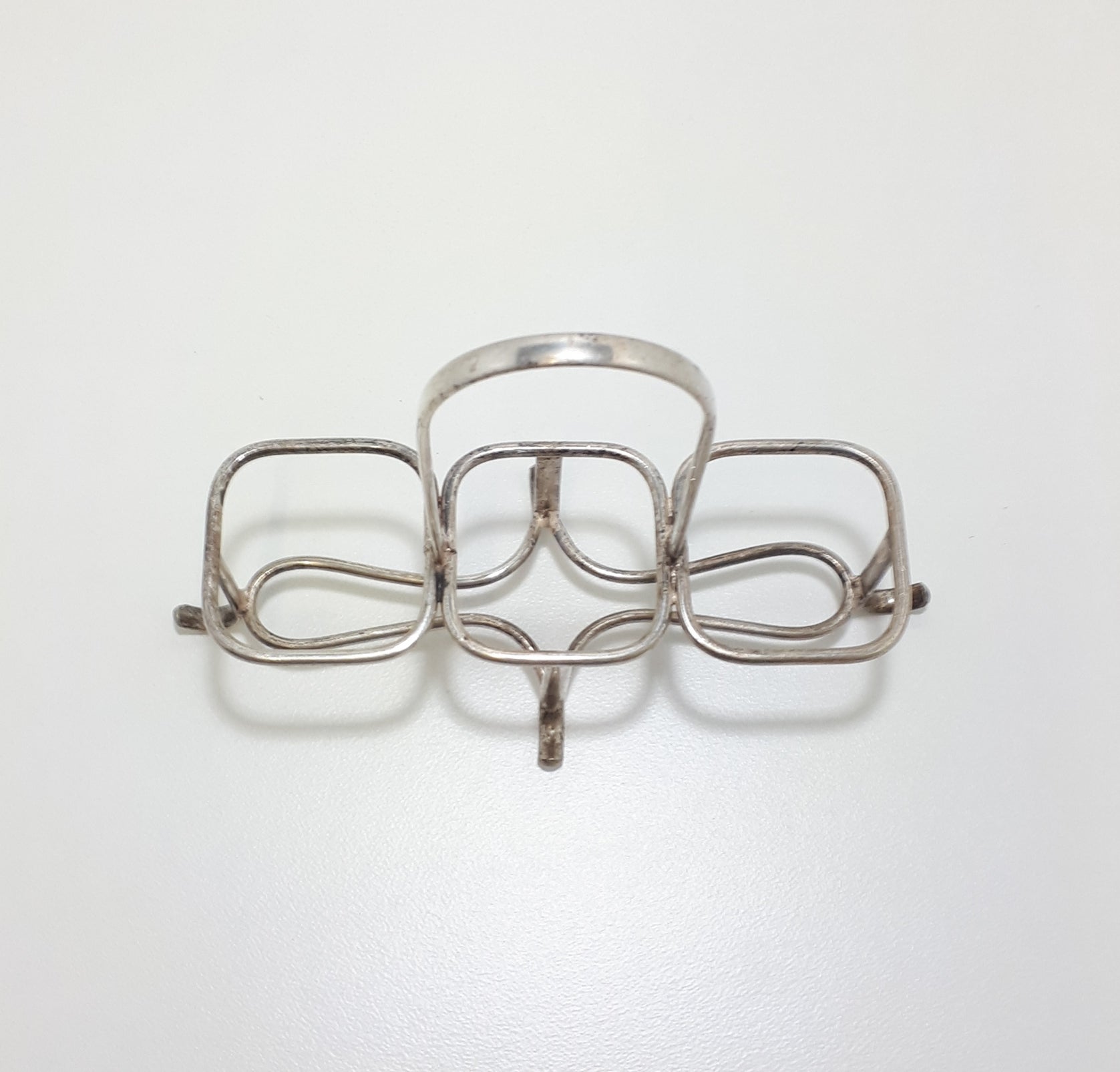 Vintage Silver Plated Cruet Stand