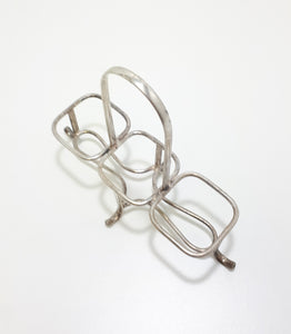 Vintage Silver Plated Cruet Stand