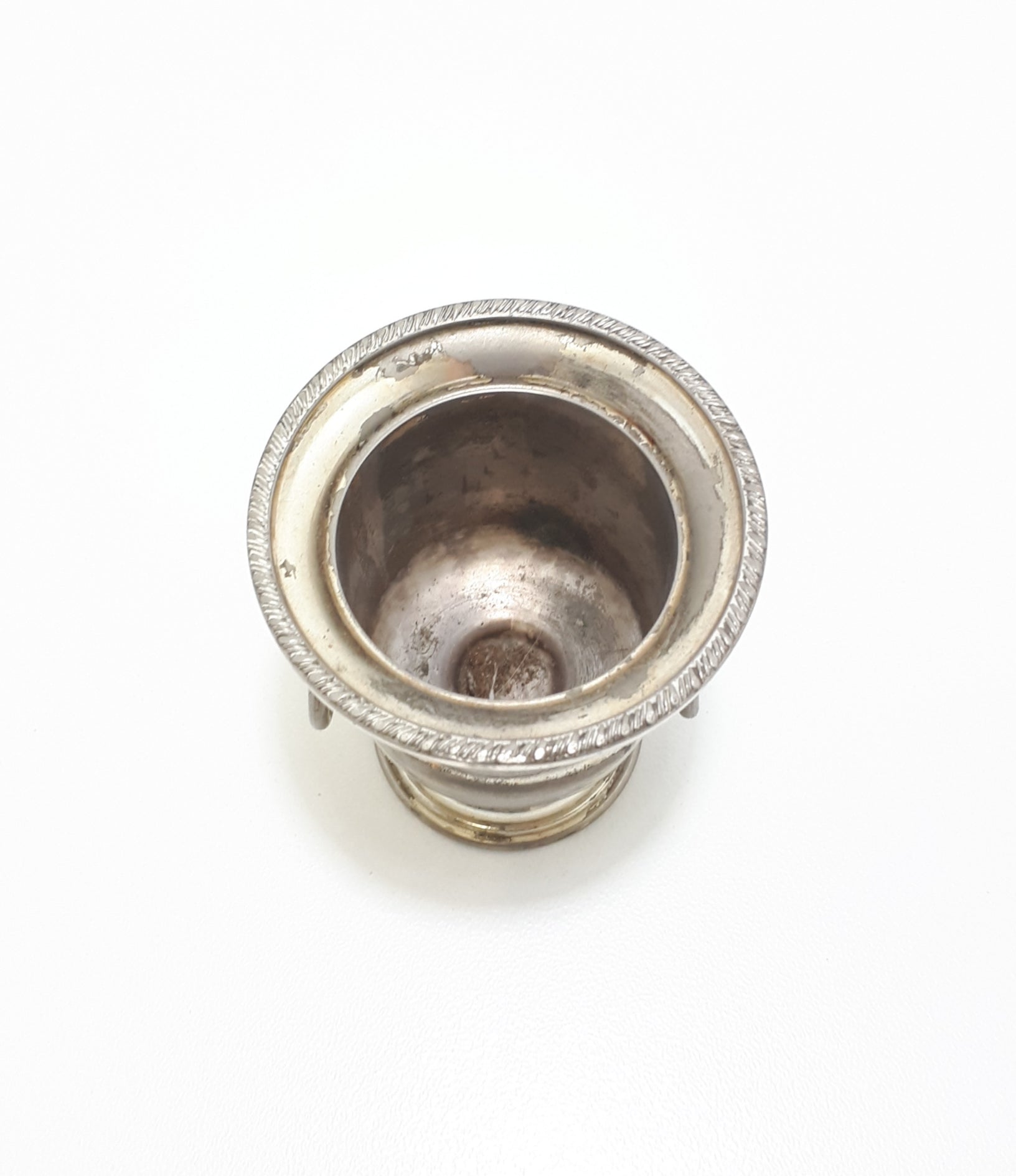 Vintage Silver Plated Lions Head Toothpick Holder