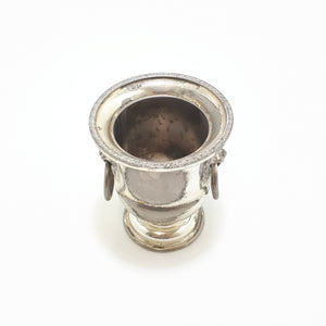 Vintage Silver Plated Lions Head Toothpick Holder