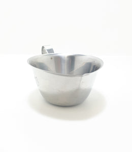 Vintage Stainless Steel Creamer / Milk Jug With Flared Rim