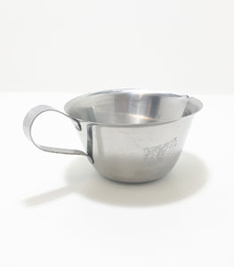 Vintage Stainless Steel Creamer / Milk Jug With Flared Rim