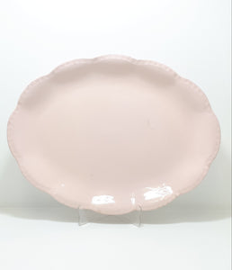 Large Vintage 1940 – 1950 Ceramic J & G Meakin Rosa Pattern Serving Platter
