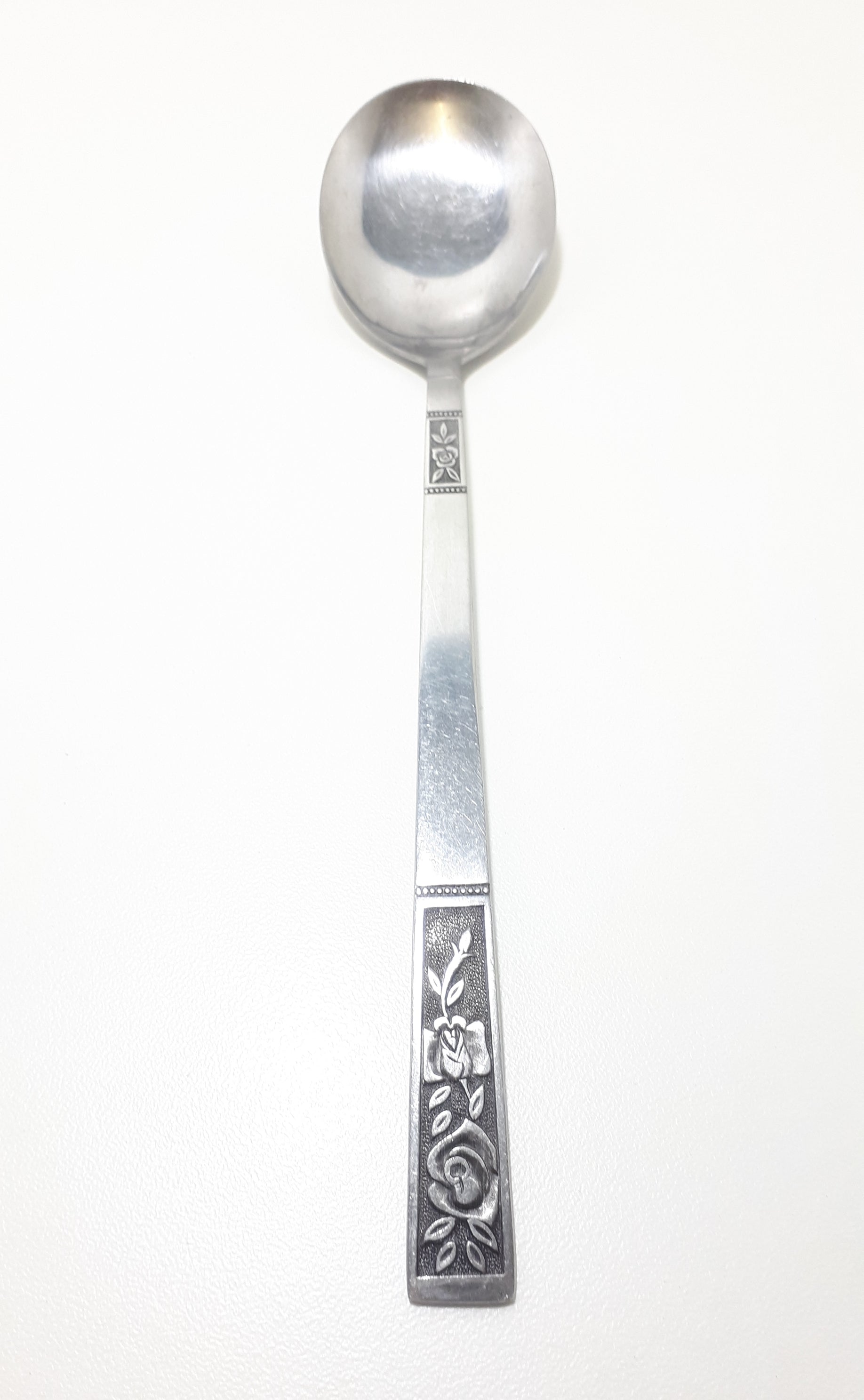Vintage Japanese Stainless Steel Serving Spoon