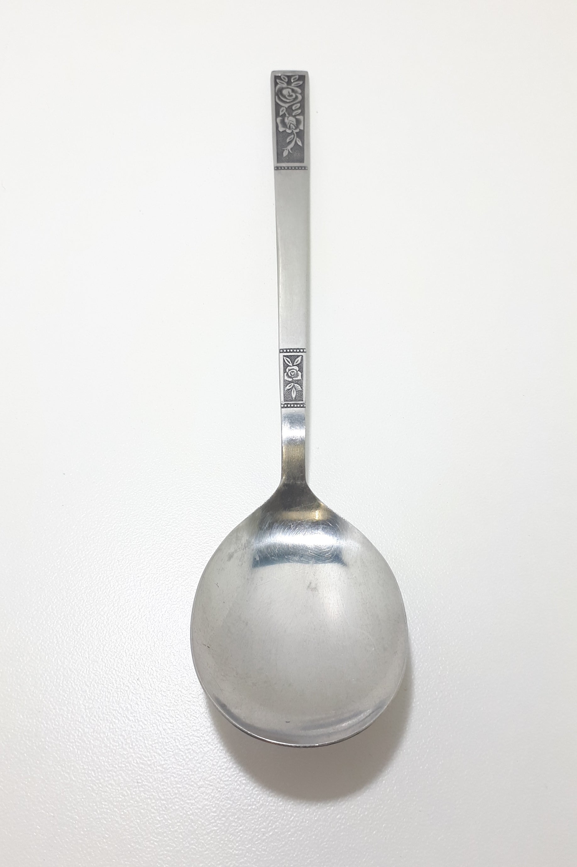 Vintage Japanese Stainless Steel Serving Spoon