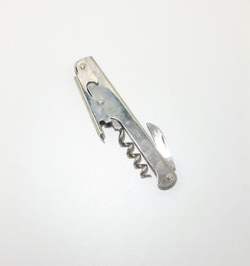 Stainless Steel Sommelier / Waiter’s Friend Combination Corkscrew & Bottle Opener