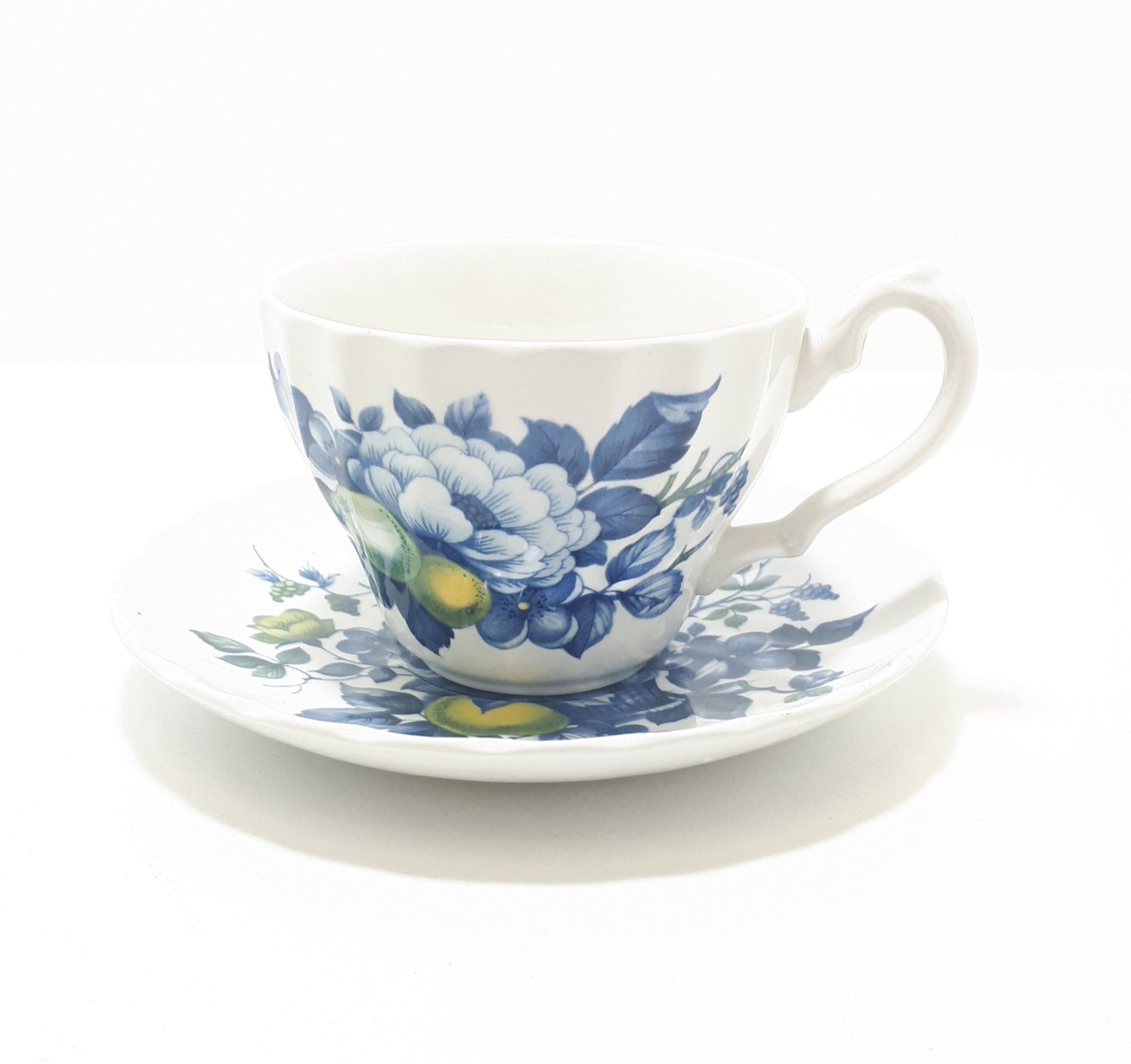 Myott England Tea Duo – Cup & Saucer – Claremont Pattern