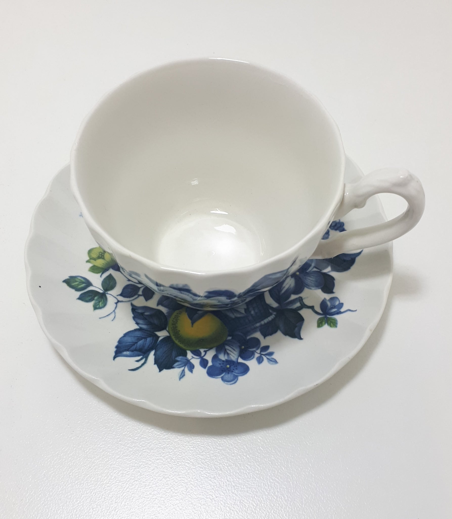 Myott England Tea Duo – Cup & Saucer – Claremont Pattern