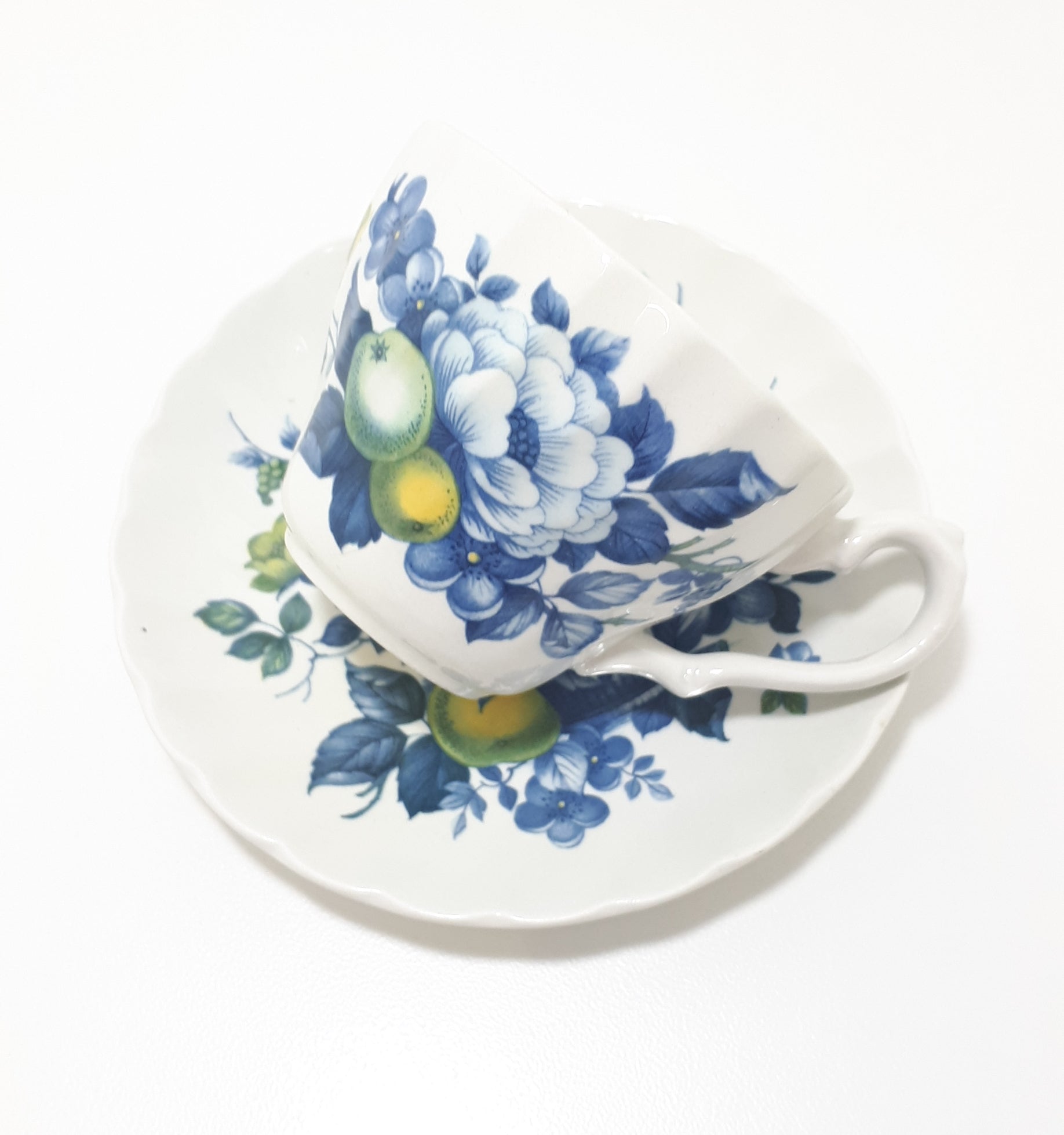 Myott England Tea Duo – Cup & Saucer – Claremont Pattern