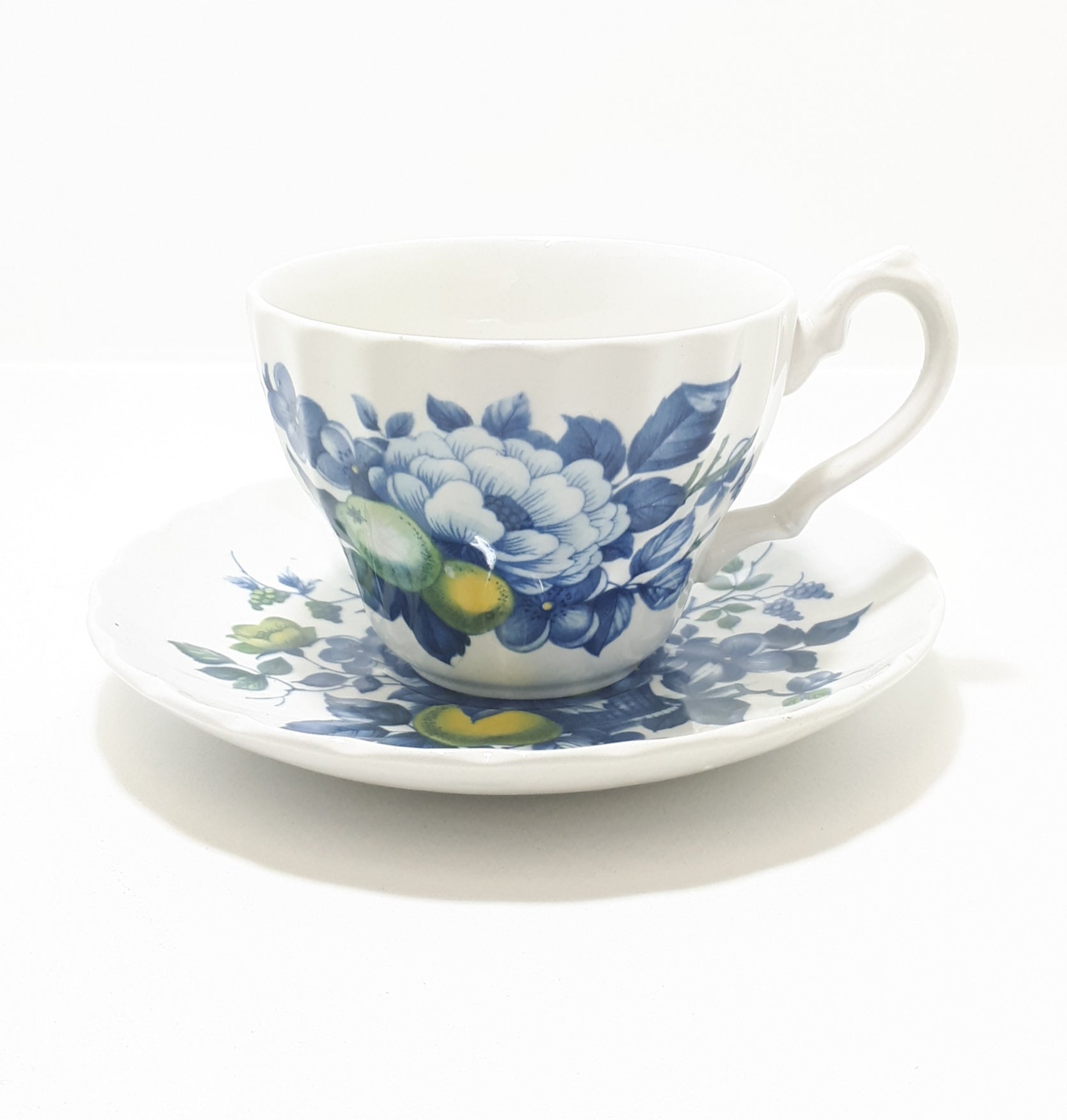 Myott England Tea Duo – Cup & Saucer – Claremont Pattern