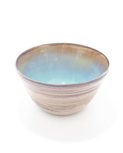 Beautiful Decorative Turquoise Fine Studio Pottery Ceramic Bowl