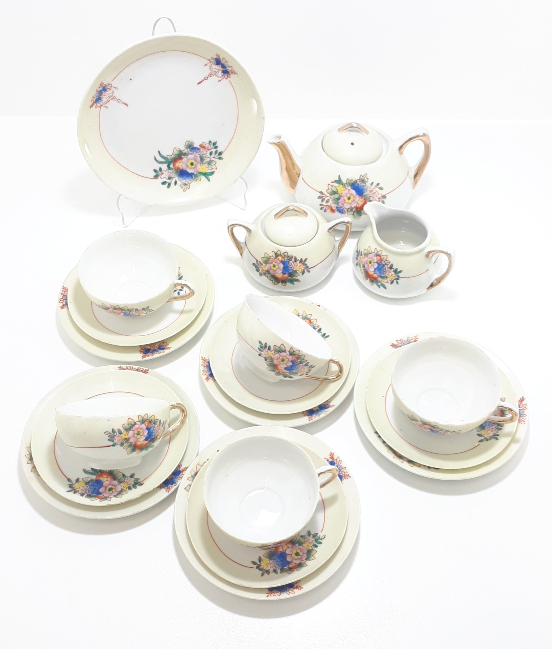 Vintage Children’s Fine Porcelain Tea Set