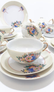 Vintage Children’s Fine Porcelain Tea Set