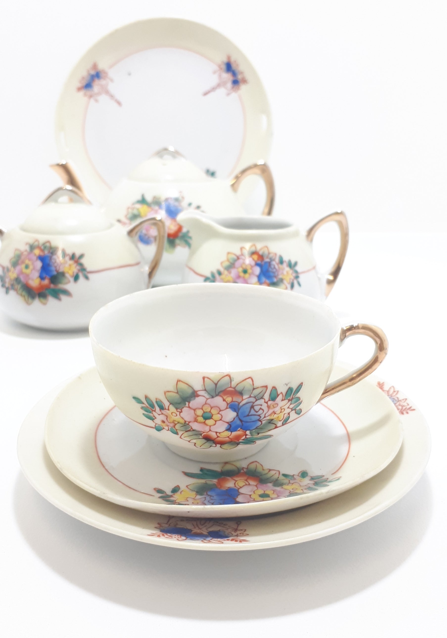 Vintage Children’s Fine Porcelain Tea Set