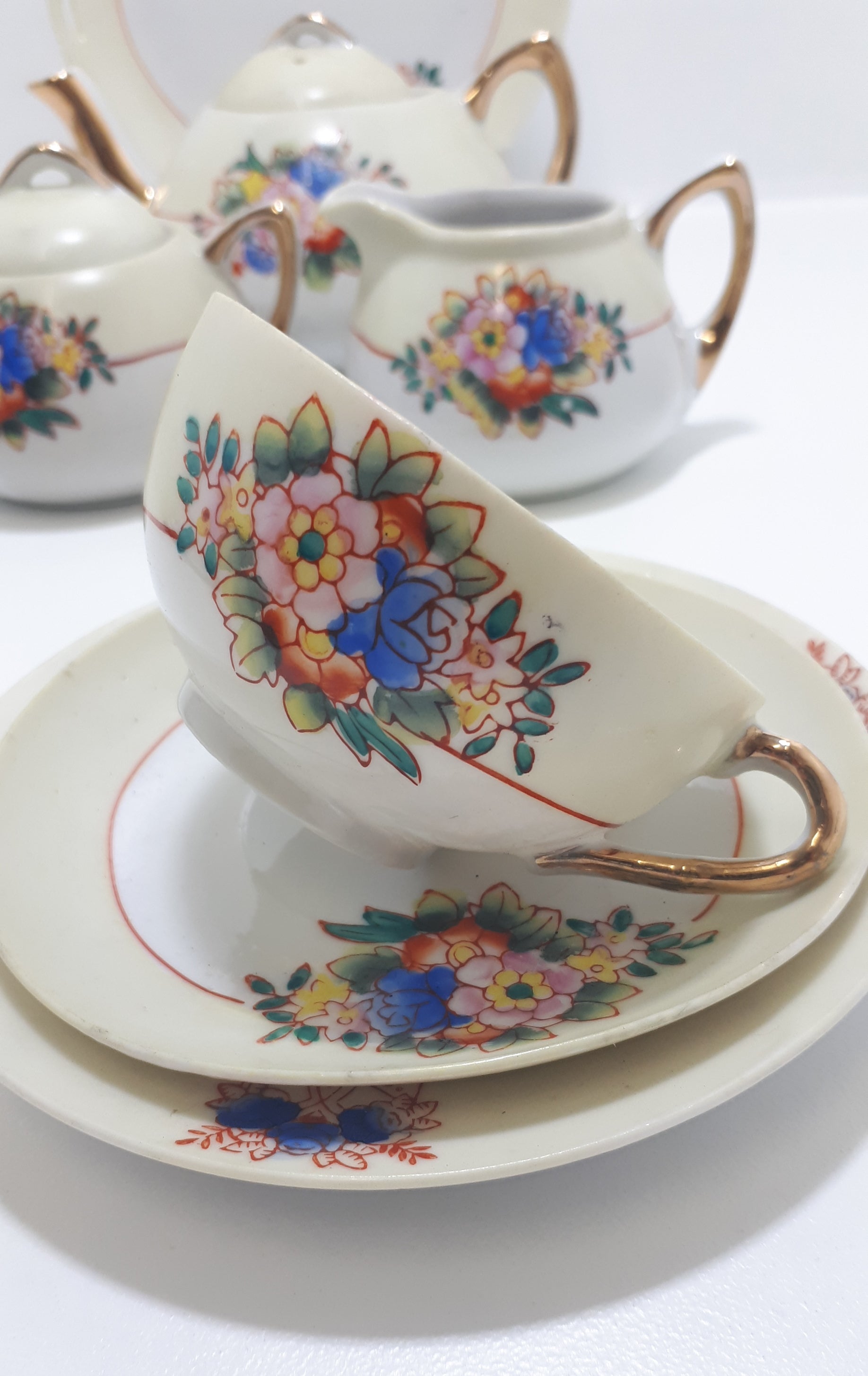 Vintage Children’s Fine Porcelain Tea Set