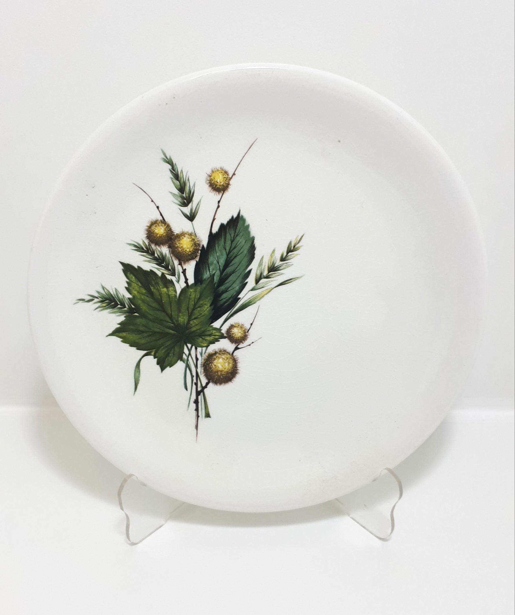 Retro Vintage 1970’s Wood & Sons Alpine Ironstone Tea Plate  – Sherwood Pattern
