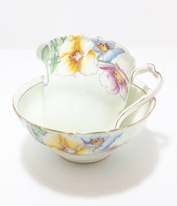 Paragon China Creamer / Milk Jug & Open Sugar Bowl – Pattern Unknown