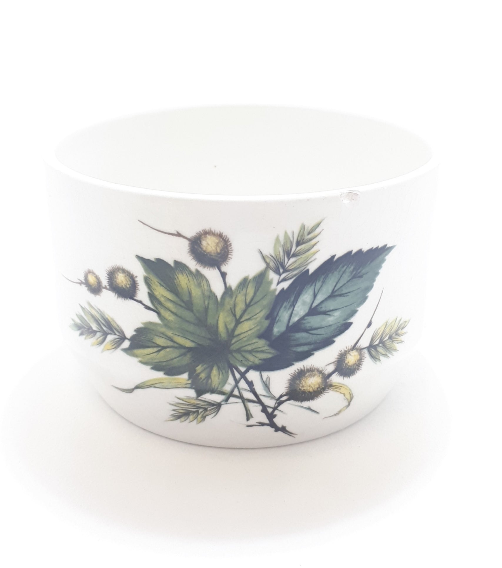 Retro Vintage 1970’s Wood & Sons Alpine Ironstone Open Sugar Bowl  – Sherwood Pattern