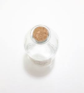 Decorative Bottle With Cork Stopper
