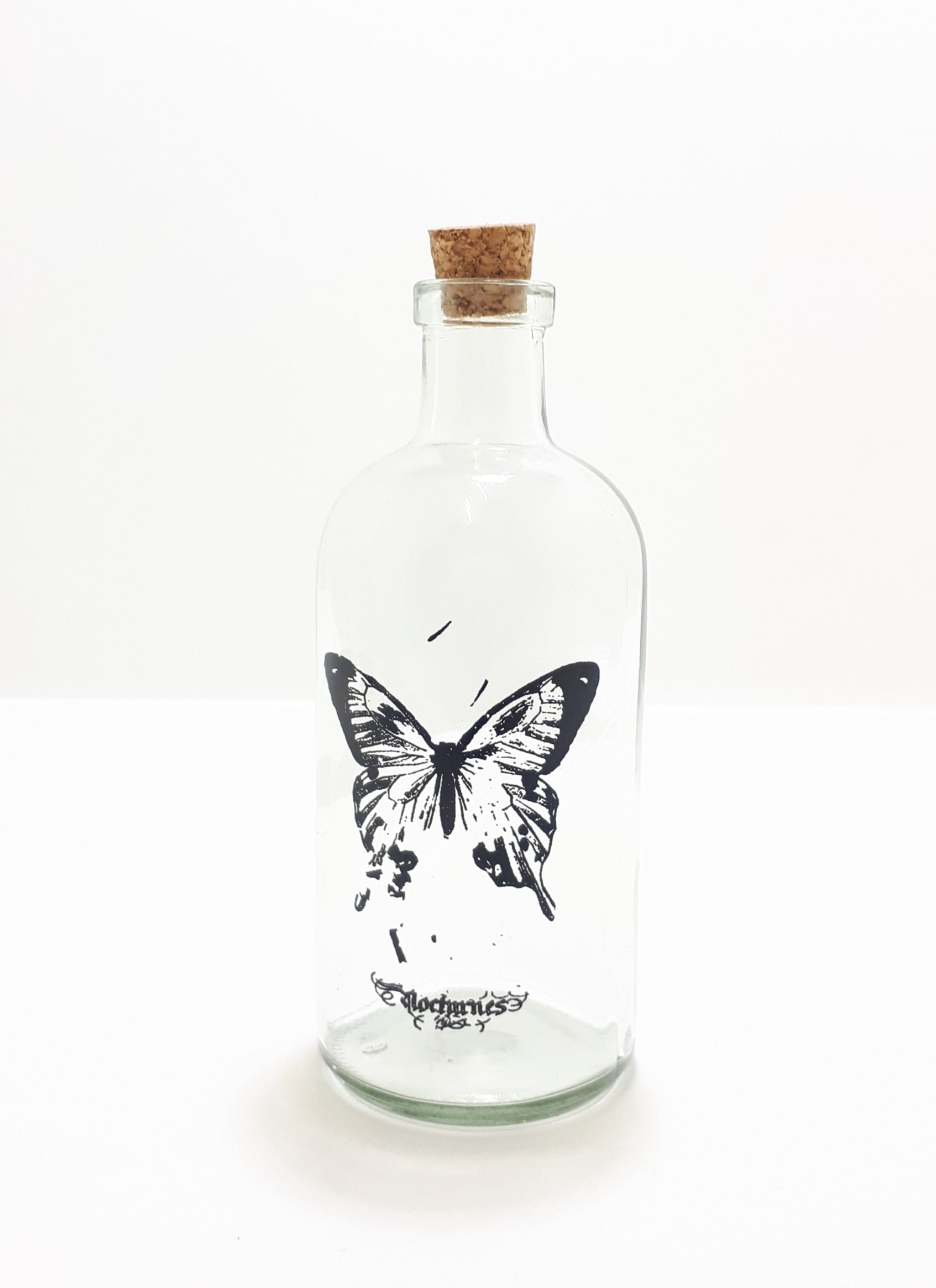 Decorative Bottle With Cork Stopper