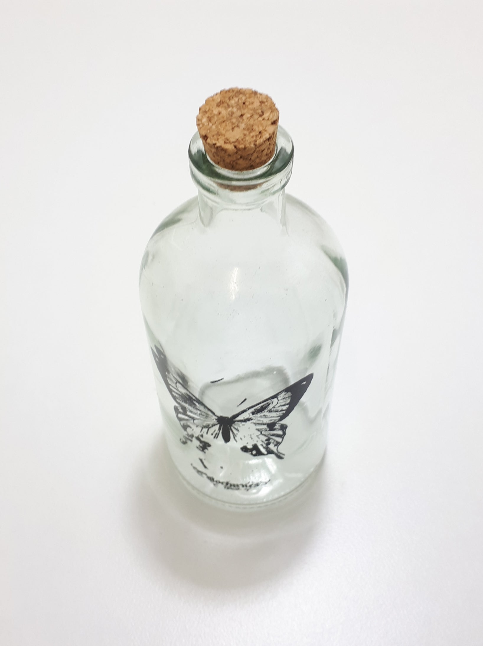 Decorative Bottle With Cork Stopper