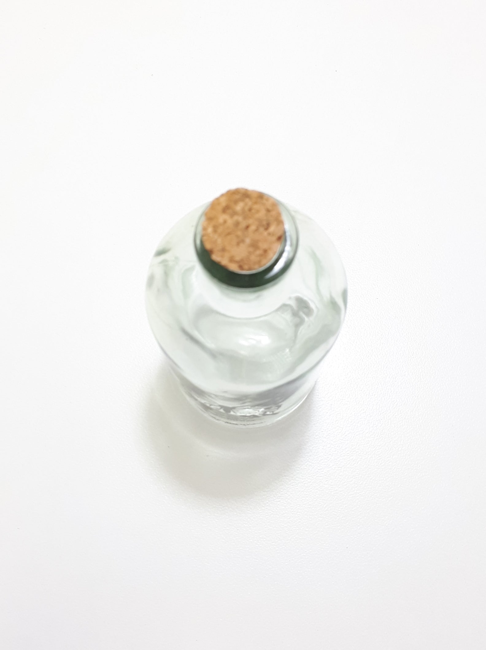 Decorative Bottle With Cork Stopper