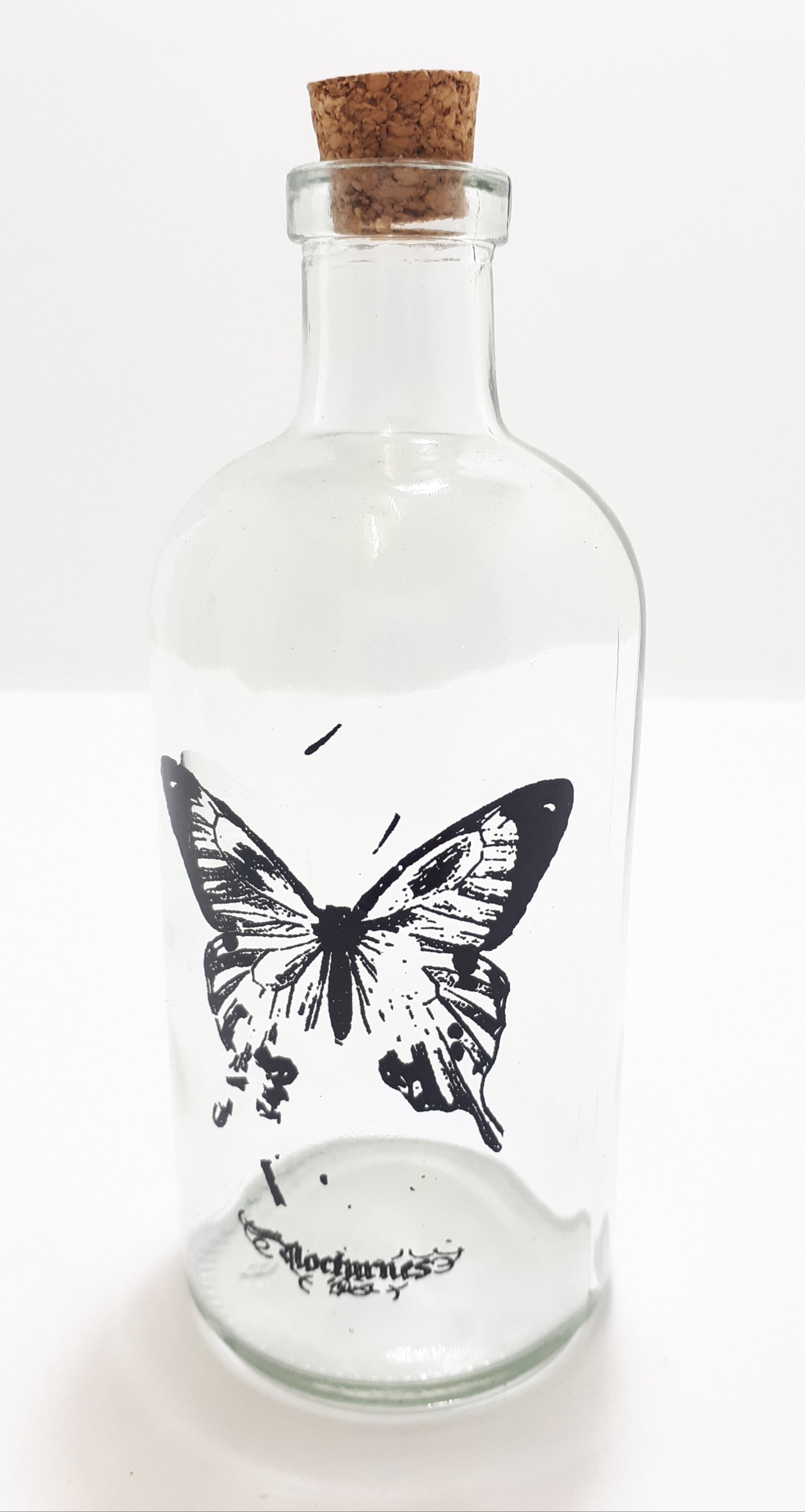 Decorative Bottle With Cork Stopper