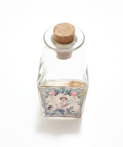 Decorative Bottle With Cork Stopper