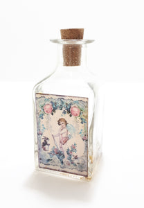 Decorative Bottle With Cork Stopper