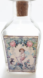 Decorative Bottle With Cork Stopper