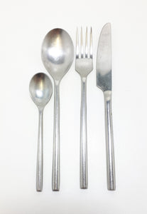 12 Piece Part Stainless Steel Cutlery Set – Modernist Style