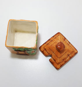 Vintage Cottageware –Westminster Hanley Pottery Lidded Sugar Bowl