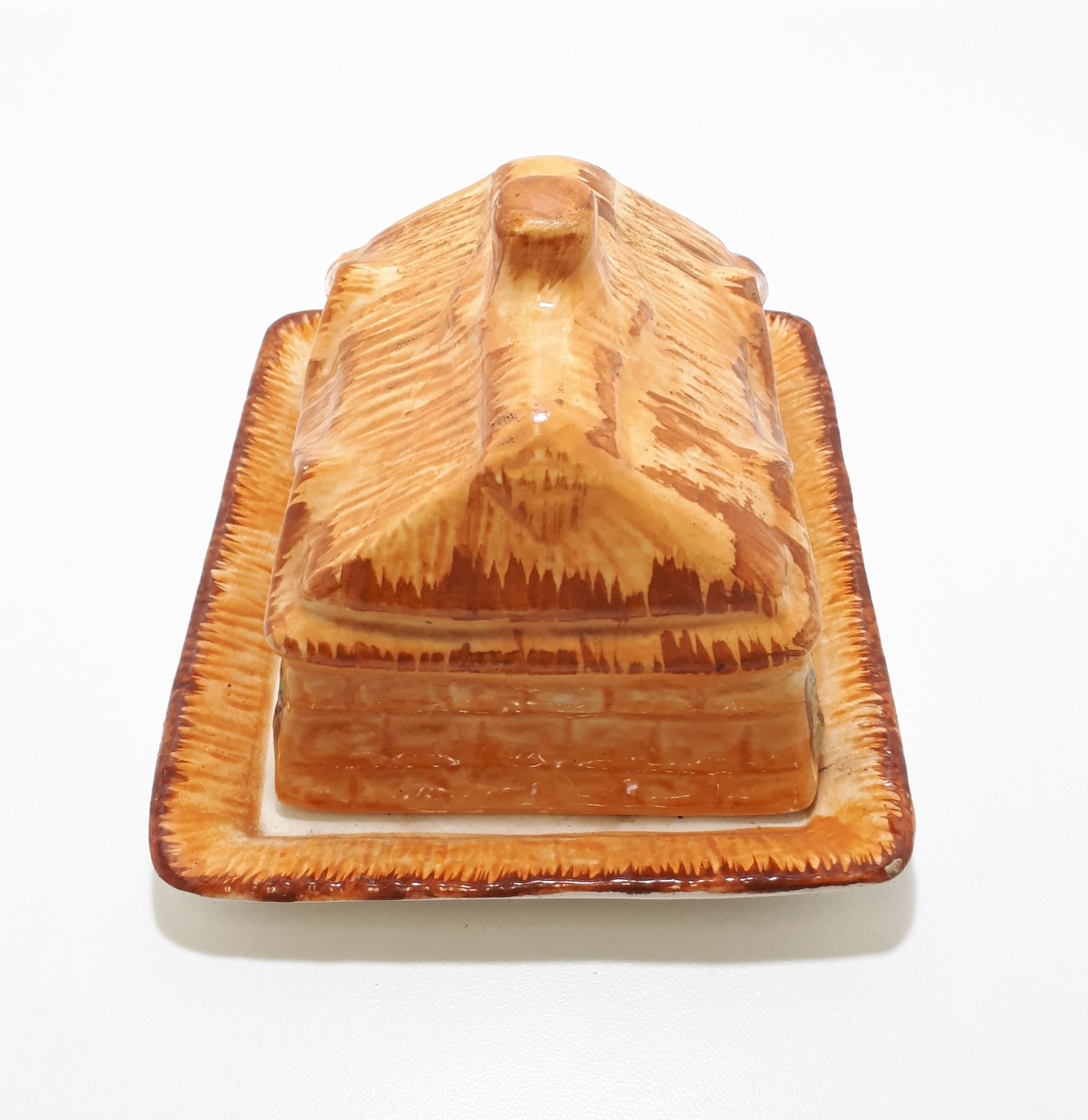Vintage Cottageware –Westminster Hanley Pottery Butter Dish
