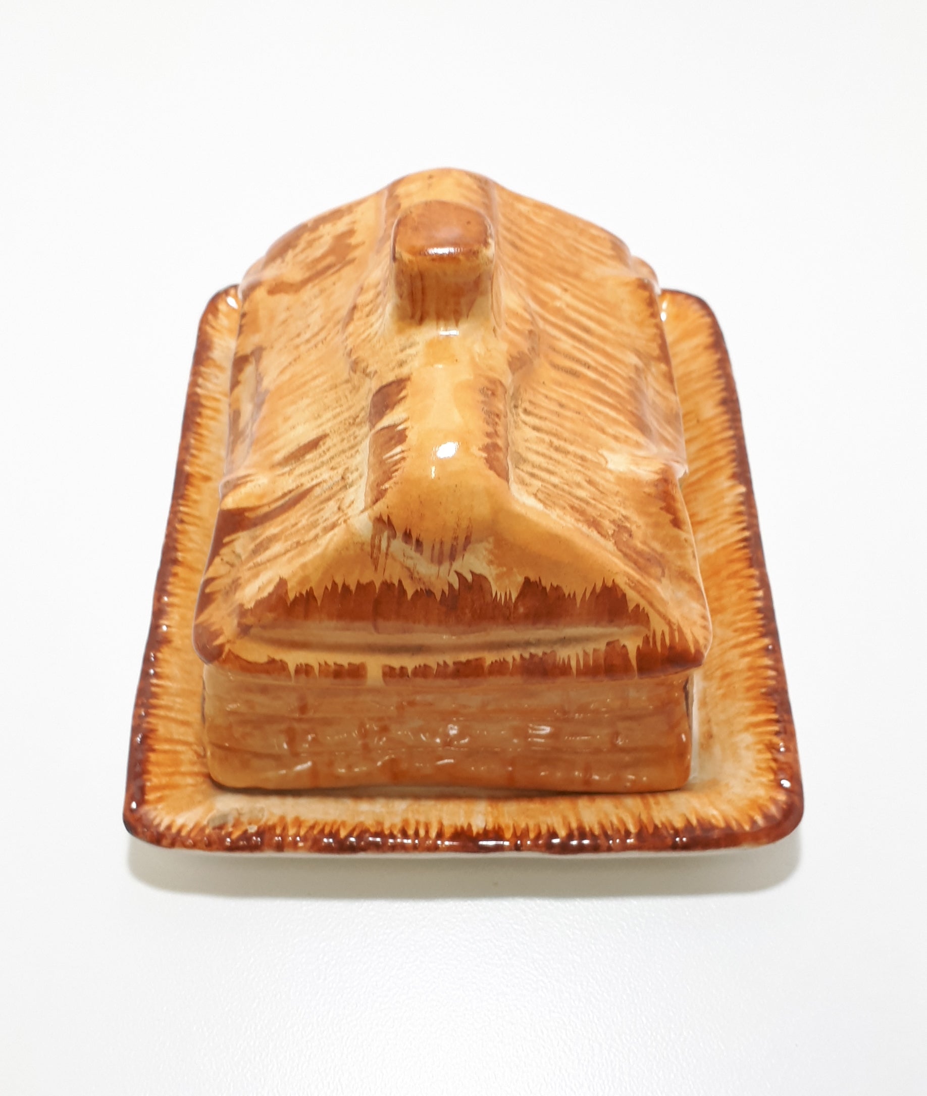 Vintage Cottageware –Westminster Hanley Pottery Butter Dish