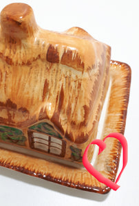 Vintage Cottageware –Westminster Hanley Pottery Butter Dish