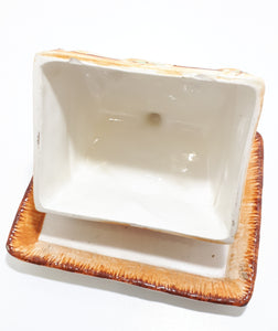 Vintage Cottageware –Westminster Hanley Pottery Butter Dish