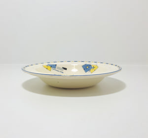 Rare Midwinter Porcelon Burslem Dessert Bowl