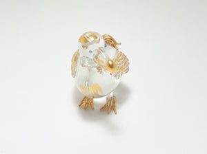 Vintage Hand Blown Dodo Bird Glass Figurine