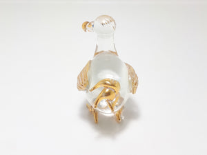 Vintage Hand Blown Dodo Bird Glass Figurine