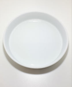 Contemporary White Ceramic Kitchen Confidential Baking Dish / Pie Dish