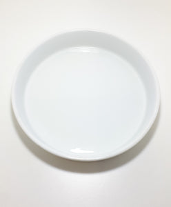Contemporary White Ceramic Kitchen Confidential Baking Dish / Pie Dish
