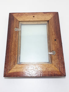 Wood Photo Frame With Removable Glass Covers